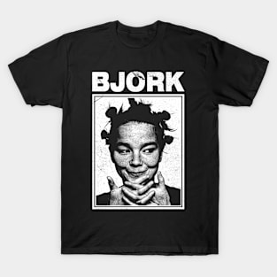 Bjork // Vintage Distressed T-Shirt